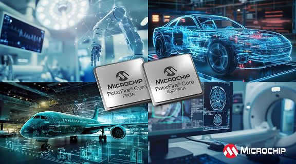 Werbebild für Microchip PolarFire FPGA