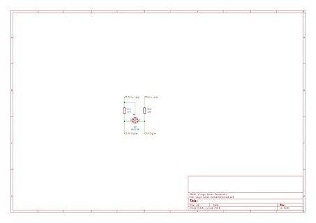 Schaltplan eines Logic Level Converters