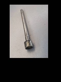 Diamantbesetzter Fräser oder Schleifwerkzeug