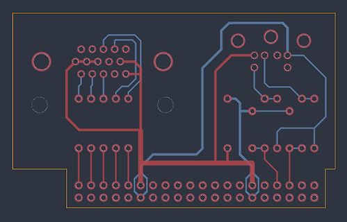 PCB-Layout einer Leiterplatte