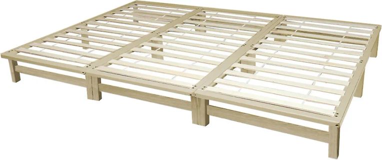 Holz-Lattenrost für ein Bett