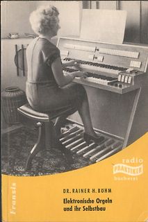 Buchcover Dr. Rainer H. Böhm Elektronische Orgeln