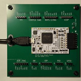 MPLAB Snap Adapter Board mit Atmel AVR Mikrocontroller