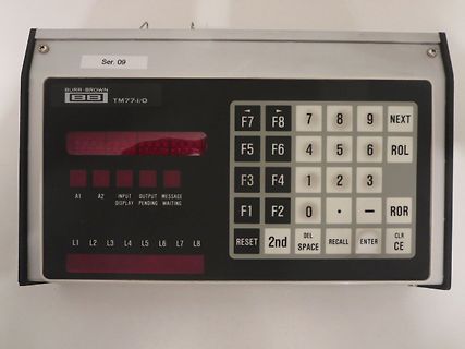Burr-Brown TM77-I/O Bedienpanel