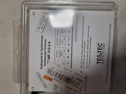Verpackung eines Oszilloskop-Probesets