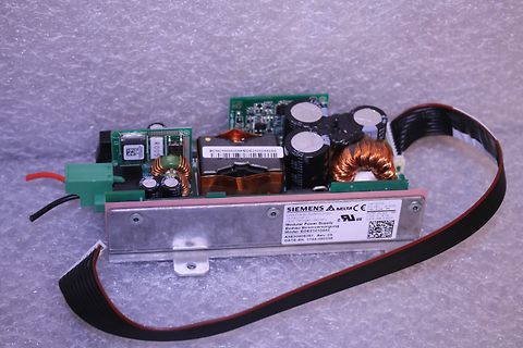 Siemens Netzteil mit Bauteilen und Flachbandkabel