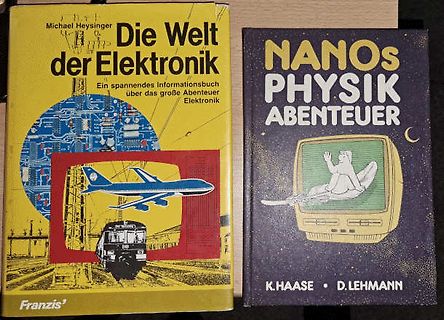 Zwei Bücher über Elektronik und Physik
