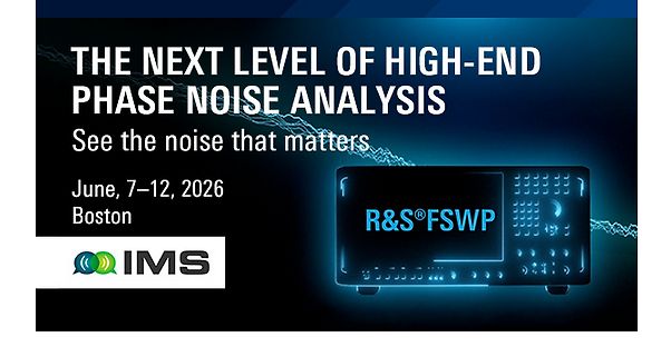 Werbebanner für R&S FSWP Phasenrausch-Analyse
