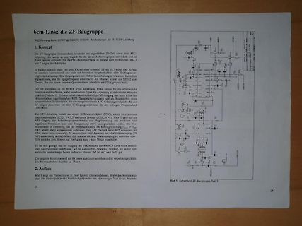 Dokumentation der ZF-Baugruppe Teil 1