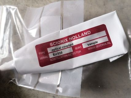 Tube Scionix Holland optical couplant