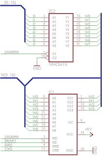 Schaltplan mit IC1 und IC2