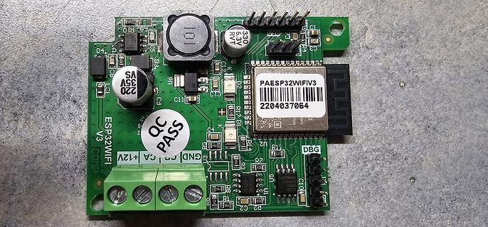 Leiterplatte mit ESP32WIFIV3 Modul
