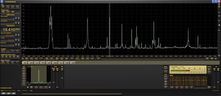 Spektrum-Analyse Software PERSEUS