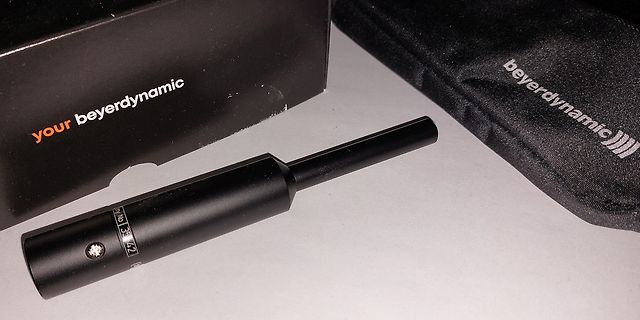 Beyerdynamic Mikrofon und Verpackung