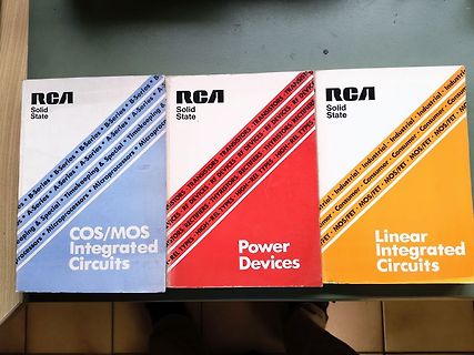 Drei RCA Solid State Fachbücher