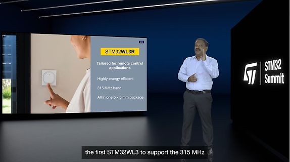Präsentation des STM32WL3R Mikrocontrollers