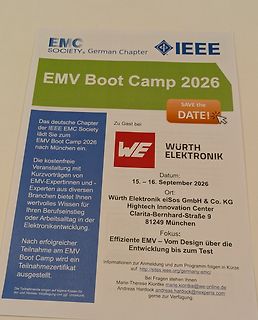 Einladung zum EMV Boot Camp 2026