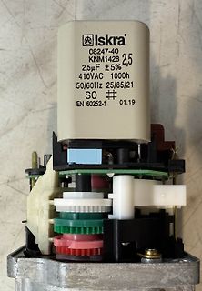 Iskra Kondensator auf elektronischem Bauteil