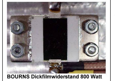 Bourns Dickfilmwiderstand 800 Watt