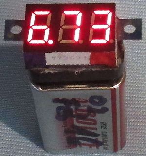 Digitalanzeige mit 7-Segment-Display
