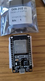 ESP32-WROOM-32 Modul und Verpackung