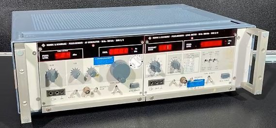 Rohde & Schwarz AF Generator und Pegelmesser