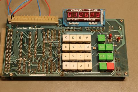 Junior Computer Trainingsplatine mit Display und Tastenfeld