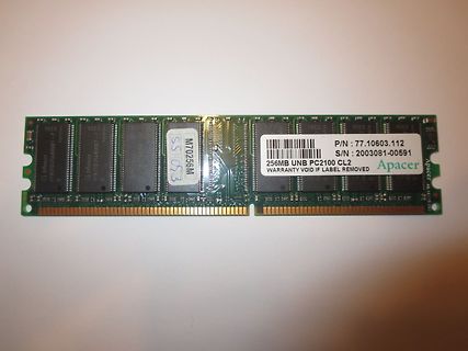 Apacer 256MB SDRAM Modul