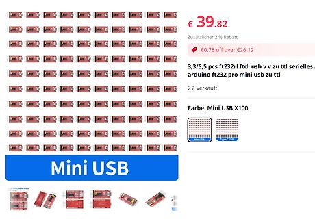 Verkaufsangebot für FT232RL USB zu TTL Adapter
