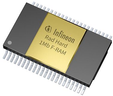 Infineon Rad Hard 1Mb F-RAM Chip
