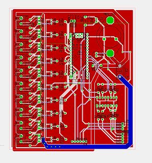 PCB-Layout einer Leiterplatte