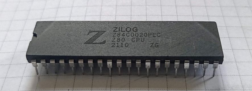 Zilog Z80 CPU Mikroprozessor