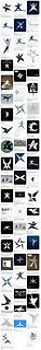 Collage aus verschiedenen Logos