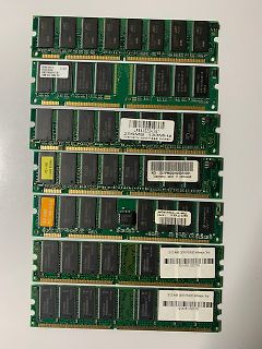 Mehrere DDR SDRAM RAM-Module