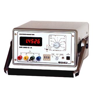 Mikroohmmeter Messgerät