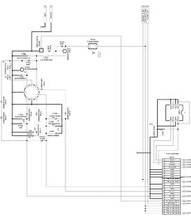 Elektronischer Schaltplan mit Transistoren und Dioden