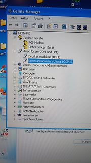 Windows Geräte-Manager Ansicht