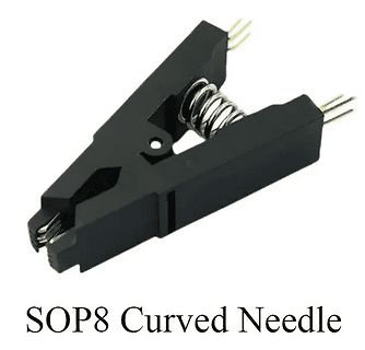 SOP8 Curved Needle Test Clip