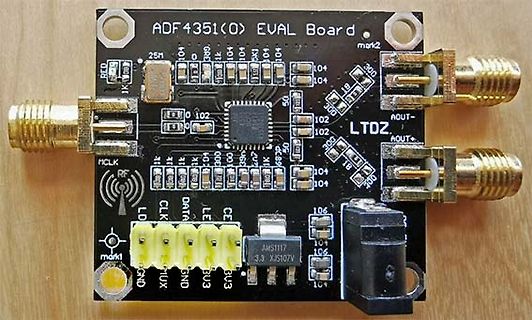 ADF4351 EVAL Board Leiterplatte