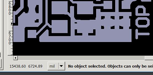 Ausschnitt eines PCB-Layouts
