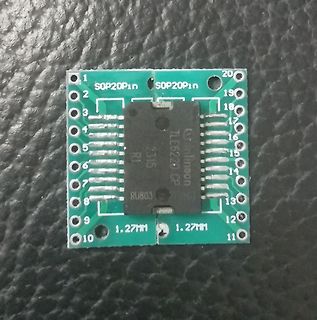 Leiterplatte mit SOP20 IC