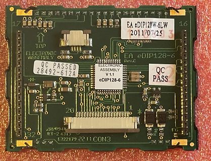 Grüne Leiterplatte mit elektronischer Baugruppe