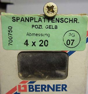 Verpackung von Spanplattenschrauben