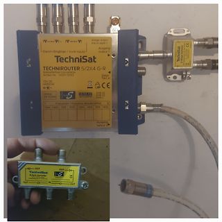 TechniSat Router und Verteiler für Satellitenantennen