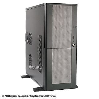 schwarzes Computergehäuse