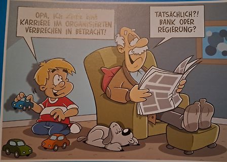 Comic über Karriereplanung