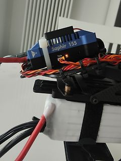 Saphir 155 Modul auf elektronischem Aufbau