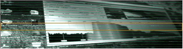 Abfotografierter Computerbildschirm mit Softwarefenster