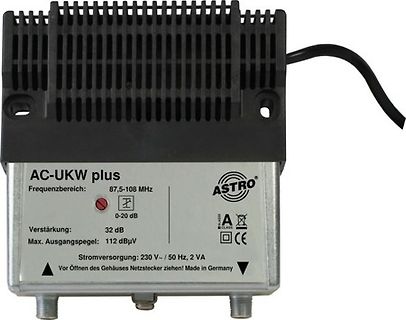 AC-UKW plus Verstärker