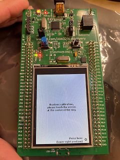STM32F429I-DISC1 Discovery Board mit Display